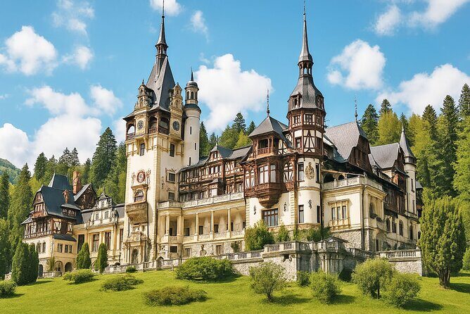 1 Day Guided Tour to Dracula’s Castle, Peles Castle and Brasov - Stop 1: Peleș Castle in Sinaia—royal rooms without the fog machine