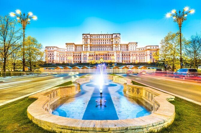 4h Bucharest Panoramic Tour by Car with stops - Pickup, Private Group, and the No-Map Advantage