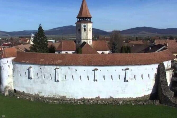 Bran Castle, Rasnov Fortress, Harman & Prejmer Fortified Churches Day Tour - Stop 1: Harman Fortified Church and That 56m Bell Tower