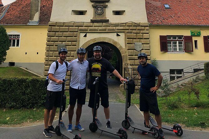 Brasov Old Town Guided Tour With Electric Scooters - Your Ride Setup: Scooter, Helmet, and Clear Audio