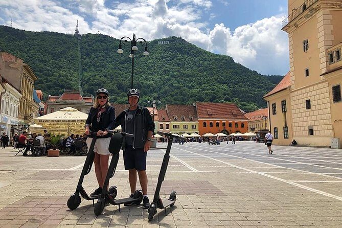 Brasov Old Town Guided Tour With Electric Scooters - Route Overview: Fortifications, Gates, and the Old Town Core