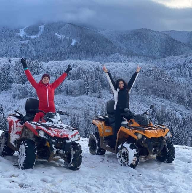 Brașov: Snowmobile / ATV Adventure with Hotel Pickup - A Straightforward Way to Get Out of Brașov