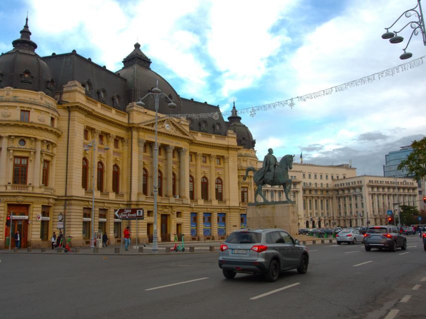 Bucharest by car - full day 'stop and visit' experience - University Square and the Final Stretch Toward Ceaușescu’s Era