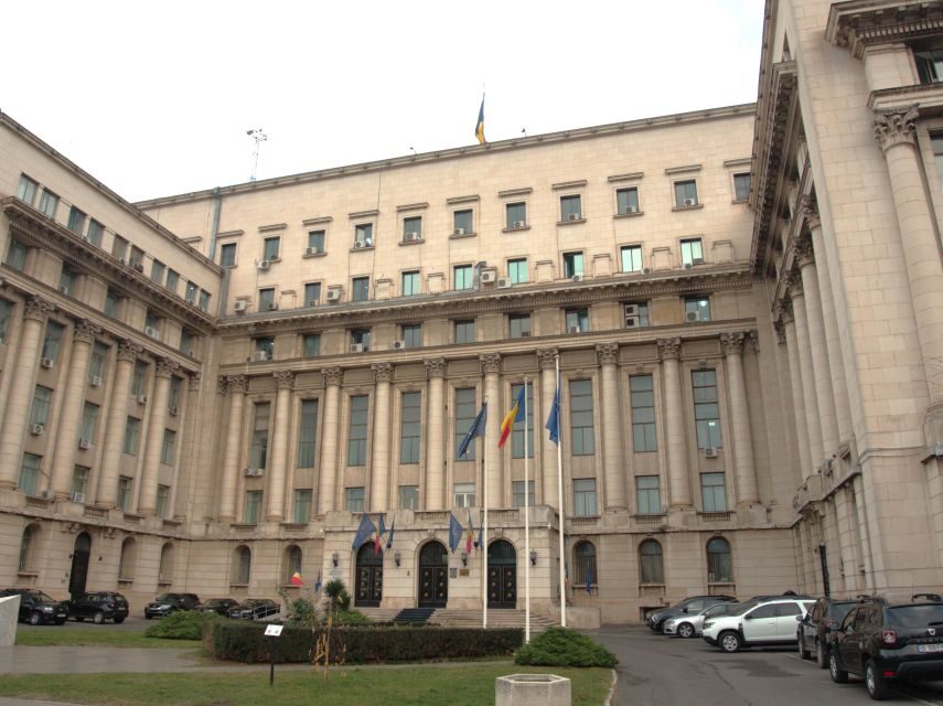 Bucharest by car - full day 'stop and visit' experience - Casa Radio, Romania’s Athenaeum, and the Power of Public Buildings
