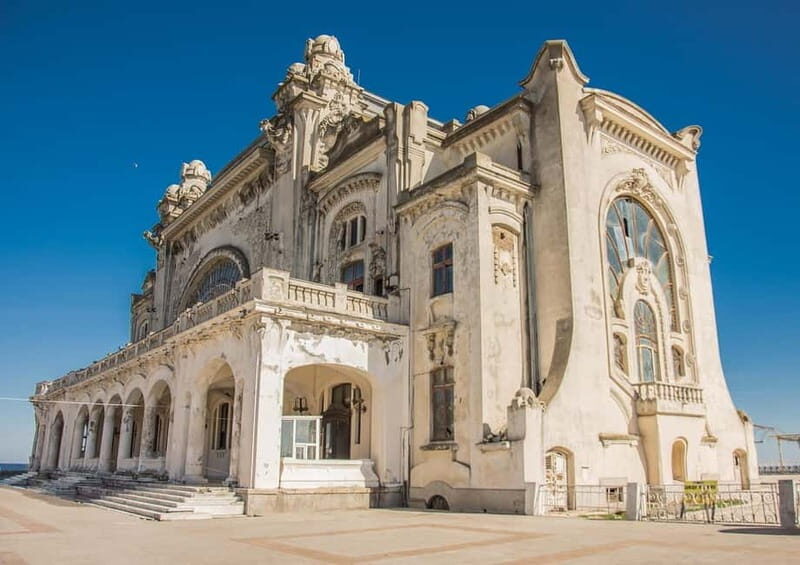 Bucharest-Constanța: Coastal Escape-PREMIUM TOUR small group - Constanța Casino: Art Nouveau drama right where the sea meets the city