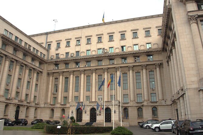 Bucharest in a nutshell - Half Day Private Walking Tour - Outside Ion Luca Caragiale National Theatre: resistance stories in plain sight