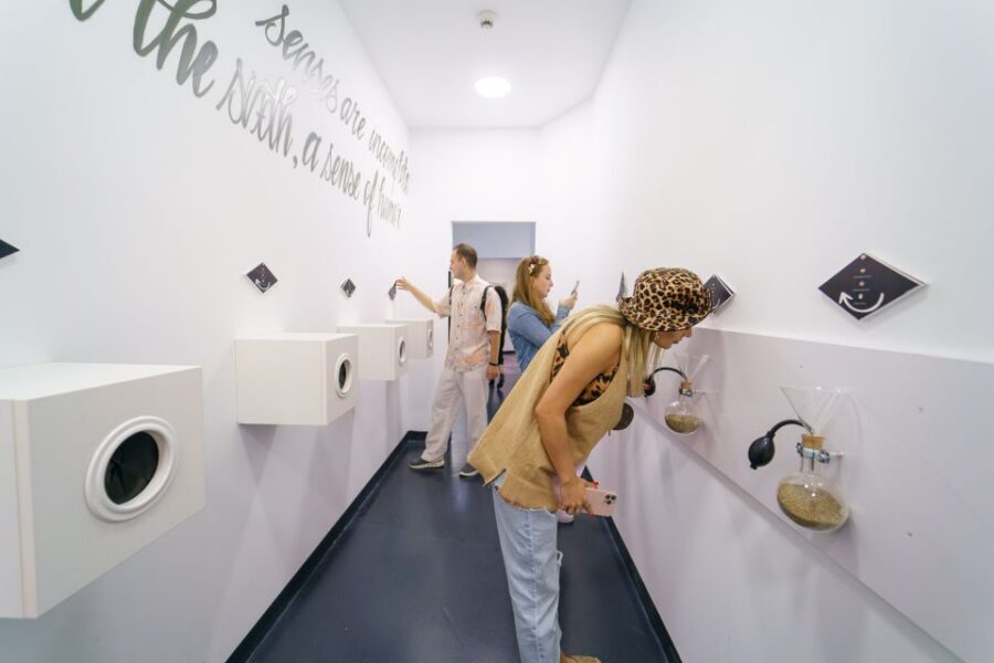 Bucharest: Museum of Senses Entry Ticket - Infinity mirror room: where dancing becomes the whole point