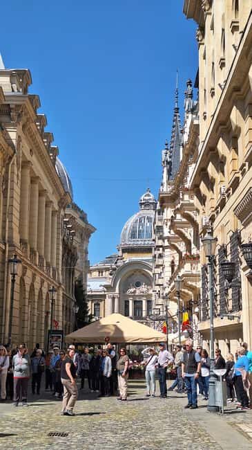 Bucharest Photo Walk - Instagram&Cinematic Spots in 3 hours - CEC Palace: Classic Details With Strong Photo Lines