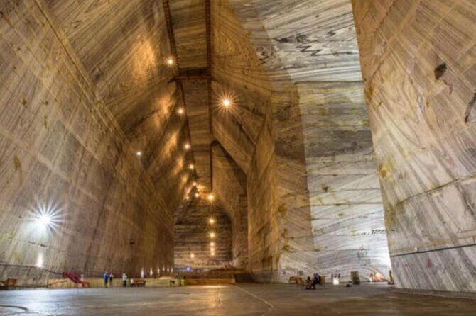 Bucharest Private tour to biggest Salt Mine in Eu & Dracula Tomb - Inside the mine: what you’ll see on the Unirea and Mihai levels