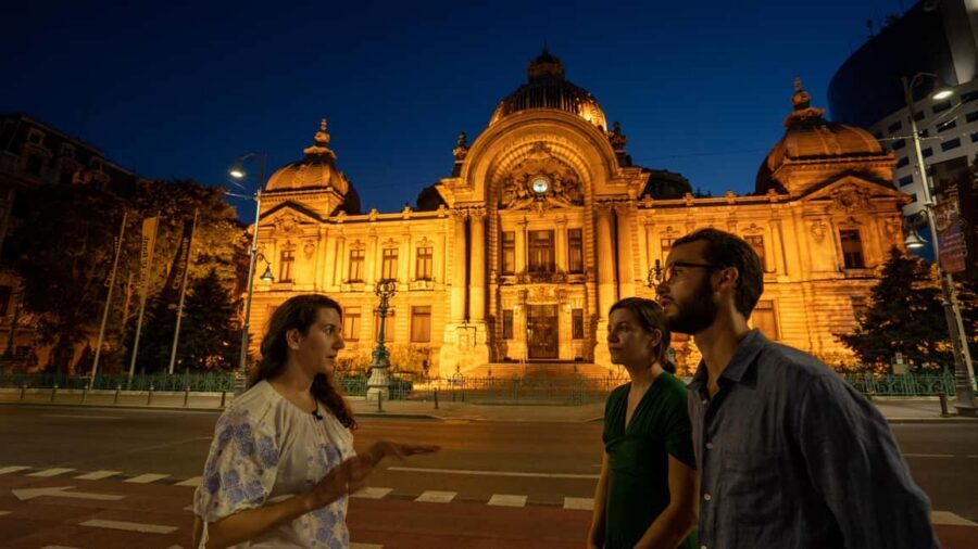 Bucharest: Private Walking Tour with Expert Local Guide - Old Town Bucharest: Charming streets, nightlife energy, and guided stories