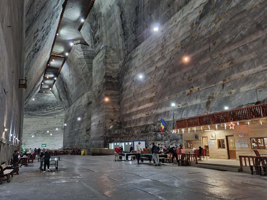 Bucharest: Slanic Salt Mine & Dracula's Grave - Private Tour - The 12°C microclimate and salt therapy idea: why people feel better down there