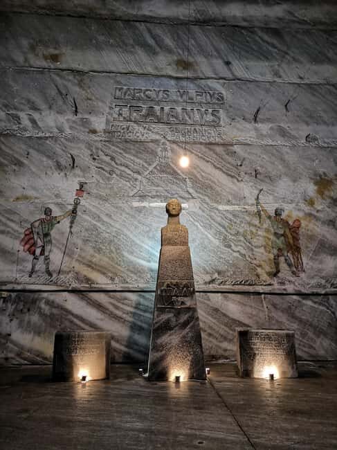 Bucharest: Slanic Salt Mine & Dracula's Grave - Private Tour - Unirea Salt Mine at Slănic Prahova: 200 meters down and salt carved into everything