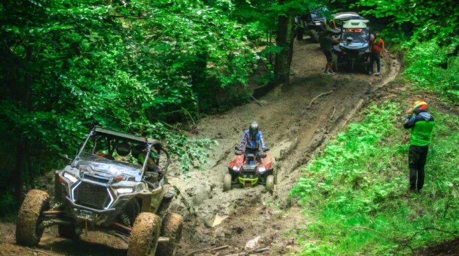 Bucharest: Snowmobile/ATV, CableCar, Peles &Wednesday Castle - Getting your vehicle and staying safe on slippery mountain trails