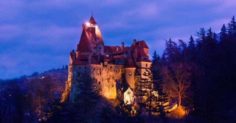 Bucharest:Dracula's Castle,''Wednesday''& Brasov Small Group - Cantacuzino Castle Photo Stop: Carpathian Views and a TV-Style Name