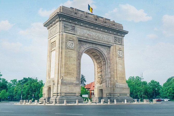 Bucharest's Most Popular - Panoramic Express PrivateTour - Ateneul Roman Lobby and Concert Hall Stop