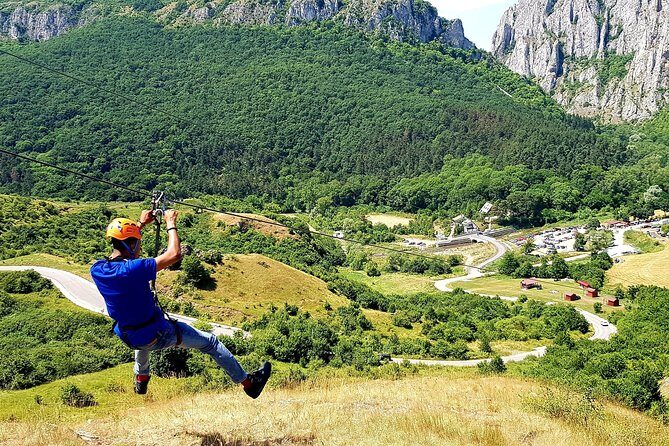 CLUJ ADVENTURE TOUR ! ZIP LINE and HIKE - Quick hits: Zipline and canyon hike in one day