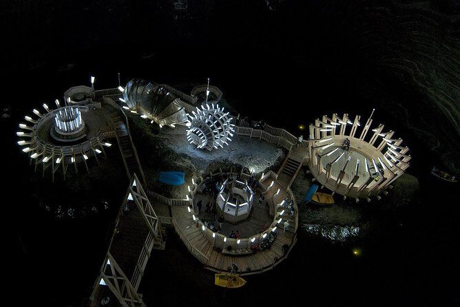 Day Trip To Turda Salt Mine, Rimetea Village & Coltesti Fortress - Entering Turda Salt Mine: white gold you can walk through
