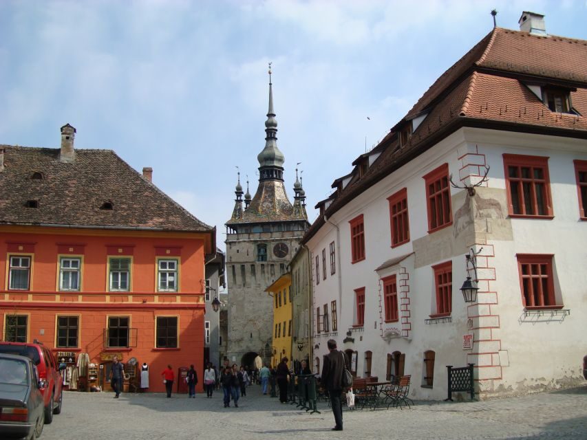 From Brasov: Guided Sighisoara and Sibiu Private Day Trip - Clock Tower and Church on the Hill: the tour’s photo-and-orientation payoff