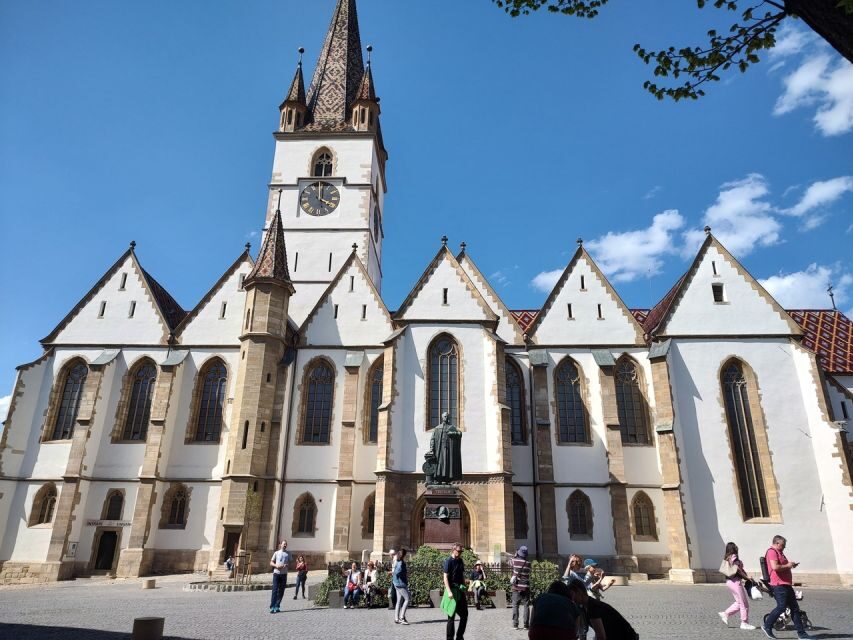 From Brasov: Guided Sighisoara and Sibiu Private Day Trip - Sighișoara Citadel: cobblestones, medieval lanes, and Vlad clues
