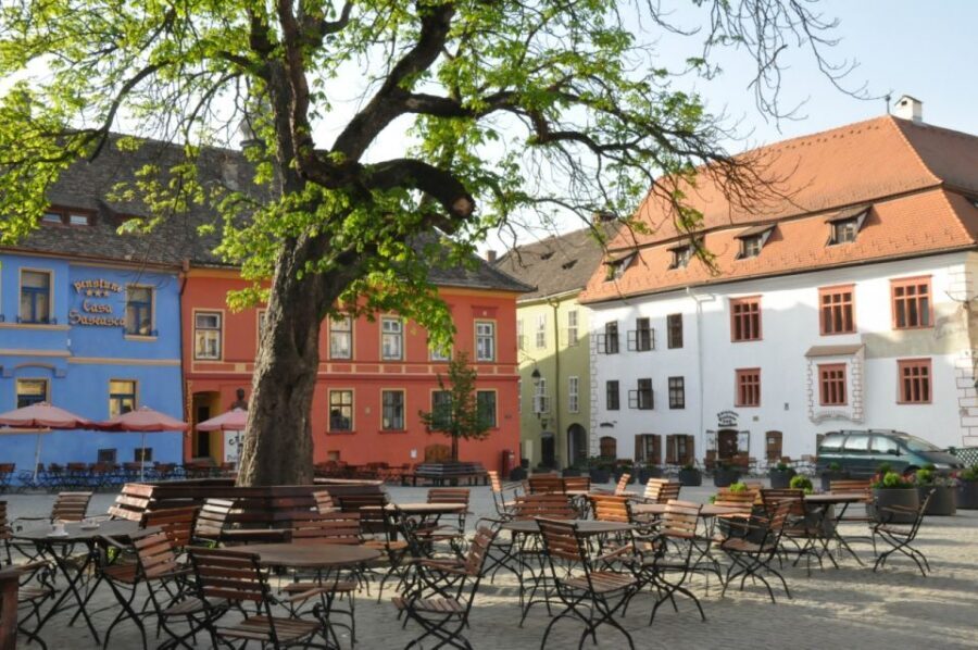 From Brasov – Red Line & City Tour Sighisoara UNESCO - Fortifications, guild towers, and unusual houses