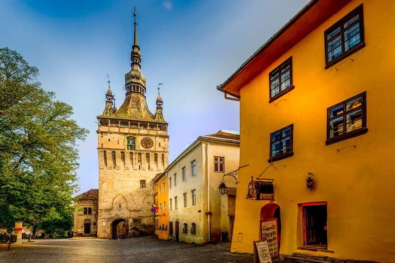From Bucharest: 2-Day Medieval Transylvania Tour - Night in Sighișoara: a medieval citadel you can actually experience