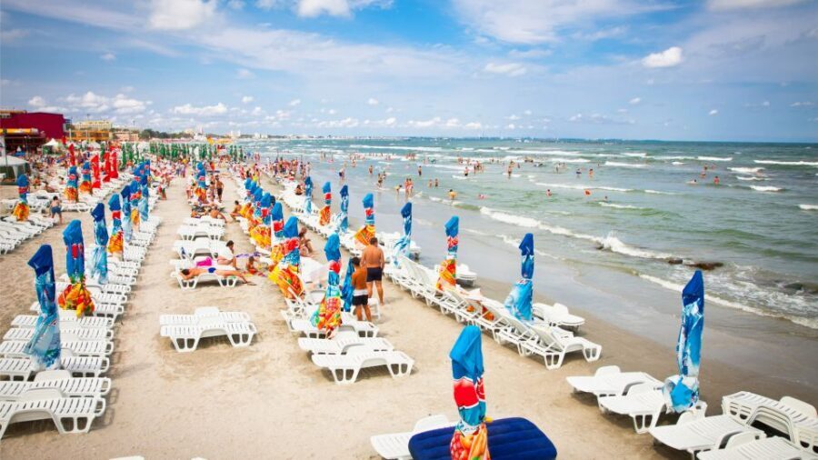 From Bucharest: Full-Day History, Sun & Fun at the Black Sea - The old city walk: promenade, the casino, and the feel of Constanta