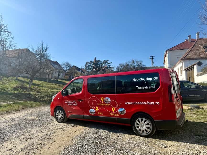 From Sibiu: Blue Line & City Tour Sighisoara - UNESCO - The Ride South: What the Transport Feels Like