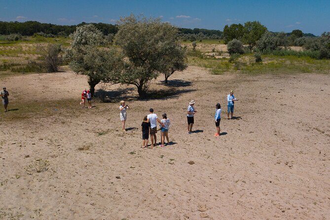 GROUP Guided Day Trip to the Danube Delta, Tulcea - Letea - The Delta route from Tulcea Canal to Mila 23