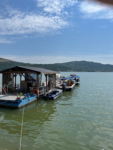 Orsova: Entire Area Boat Tours with Audio Guide - Getting on the water in Orșova: find the black-roof pontoon and give yourself a buffer
