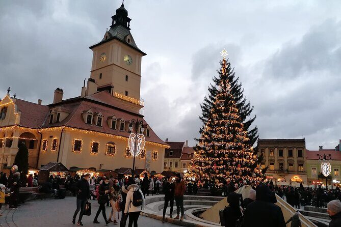 Peles Castle, Bran - Dracula's Castle & Brasov - Day Tour from Bucharest - Brasov in one hour: German-influenced architecture and a quick taste of Transylvania
