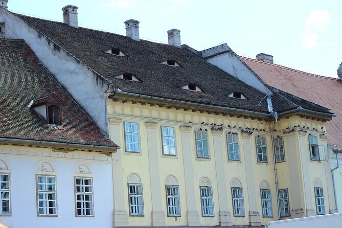 Private Tour to Discover Sibiu and Sighisoara - Sibiu’s Little Square, Big Square, and the tower lineup