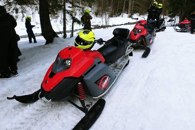 Snowmobiles, Sky Lift & Winter Sports - Private Tour - Safety gear that’s actually useful: anti-wind and helmet