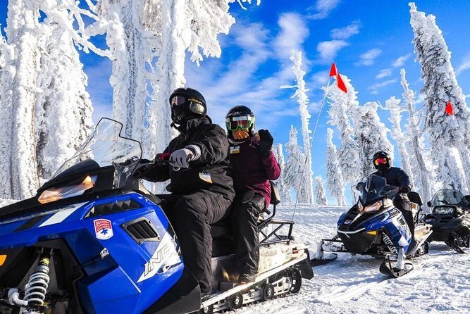 Snowmobiles, Sky Lift & Winter Sports - Private Tour - Pickup, gear check, and getting ready for the cold