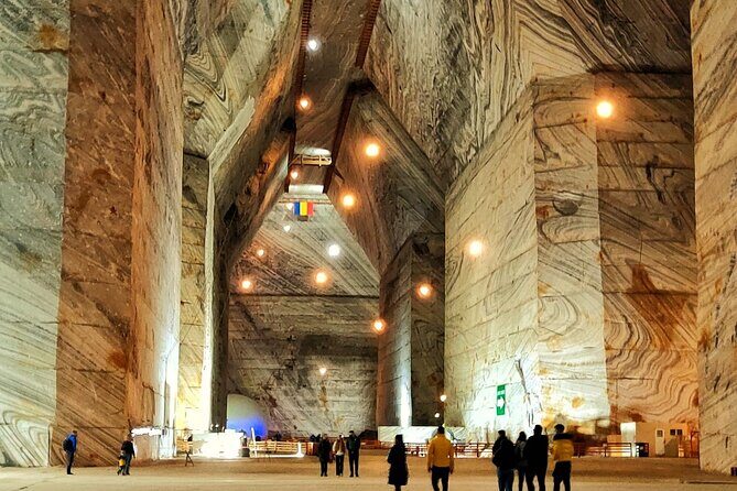 The biggest Salt Mine in Europe and Sinaia in one day - Slănic Saltworks: What a 300-Meter Descent Feels Like