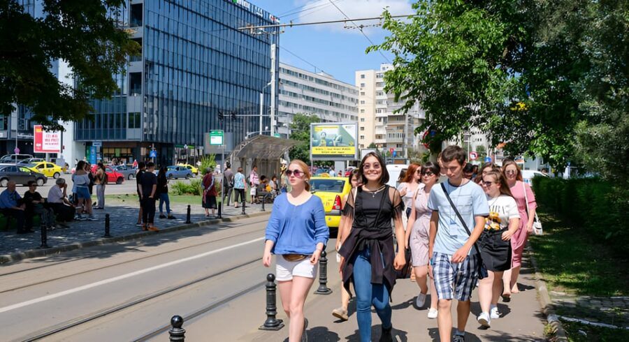 Tour guide in Iasi, Romania - The route stays near the center for a reason