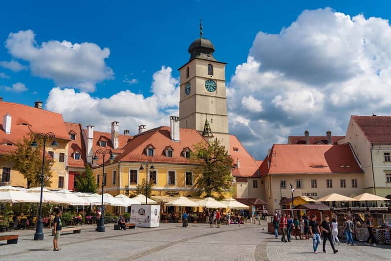 Tour of Sibiu - Church in Cristian - Village of Sibiel - Sibiu old town: walls, squares, and two church visits