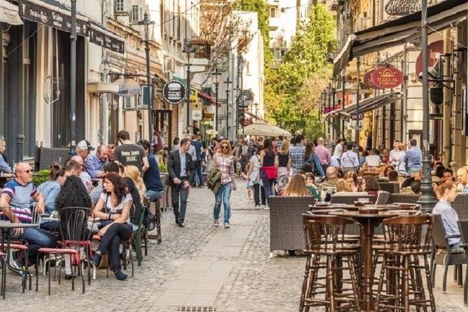 Wine tasting in Bucharest Old town - bonus cheese platter - Meeting at the National Theatre: your timing advantage